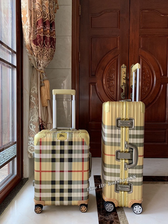 BURBERRY 日默瓦RIMOWA全鋁鎂合金拉杆箱 gdx1049